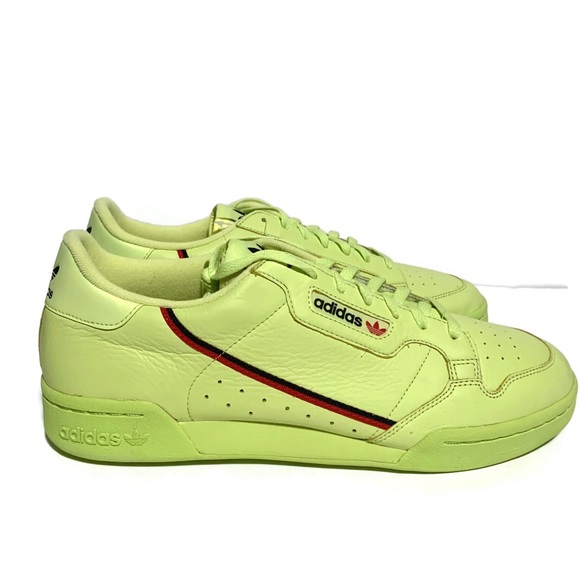 adidas originals continental 80 frozen yellow